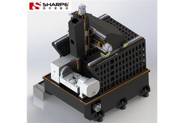 簡析(xī)立式五軸加工中(zhōng)心的兩種回轉軸(zhóu)方式